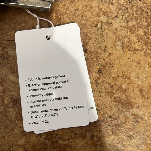 NWT Large Everywhere Belt Bag in Silver Drop! - Picture 5 of 10